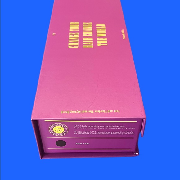 PYT HAIR Fast and Flawless Thermal Brush Black NIB MSRP $380 - Picture 6 of 15